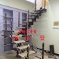 意美登龙骨楼梯实地案例/成品钢结构楼梯，阁楼楼梯/厂家