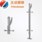 友臣楼梯 不锈钢警戒立柱 不锈钢护栏一米 304不锈钢护栏